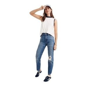 Madewell The Perfect Summer Jean: Destructed Edition Size 24